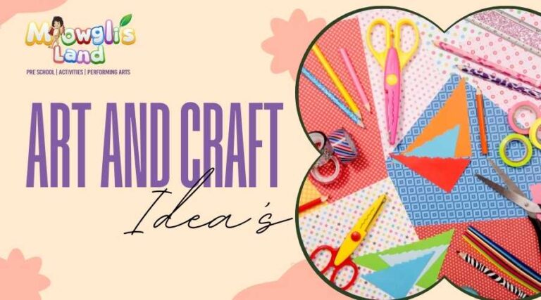 Craft Blog. Graphics 5 Best Art and Craft Ideas for Preschool Kids - Mowgli's Land Blogs