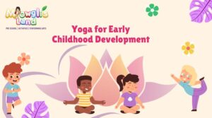 Childrens performing yoga ashanas