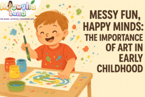 Read more about the article Messy Fun, Happy Minds: The Importance of Art in Early Childhood